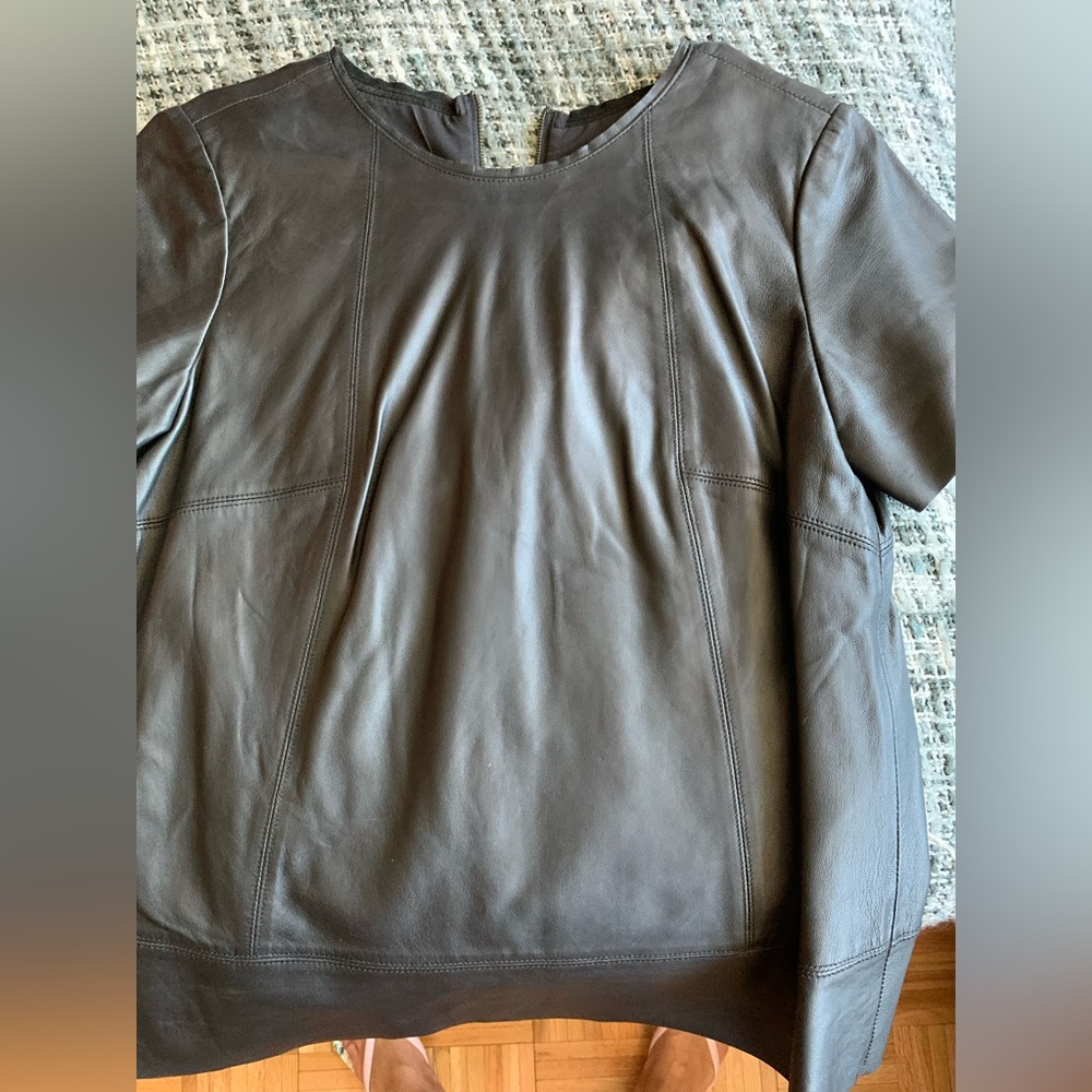 leather shirt (SP)